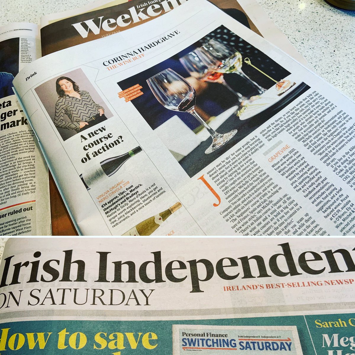 Great feature on the #diywinecourse in the <a href="/independent/">The Independent</a>.ie by <a href="/CorinaHardgrave/">Corinna Hardgrave</a> ! Thanks 🍷👩‍🎓

thenudewineco.ie/wine-category/…