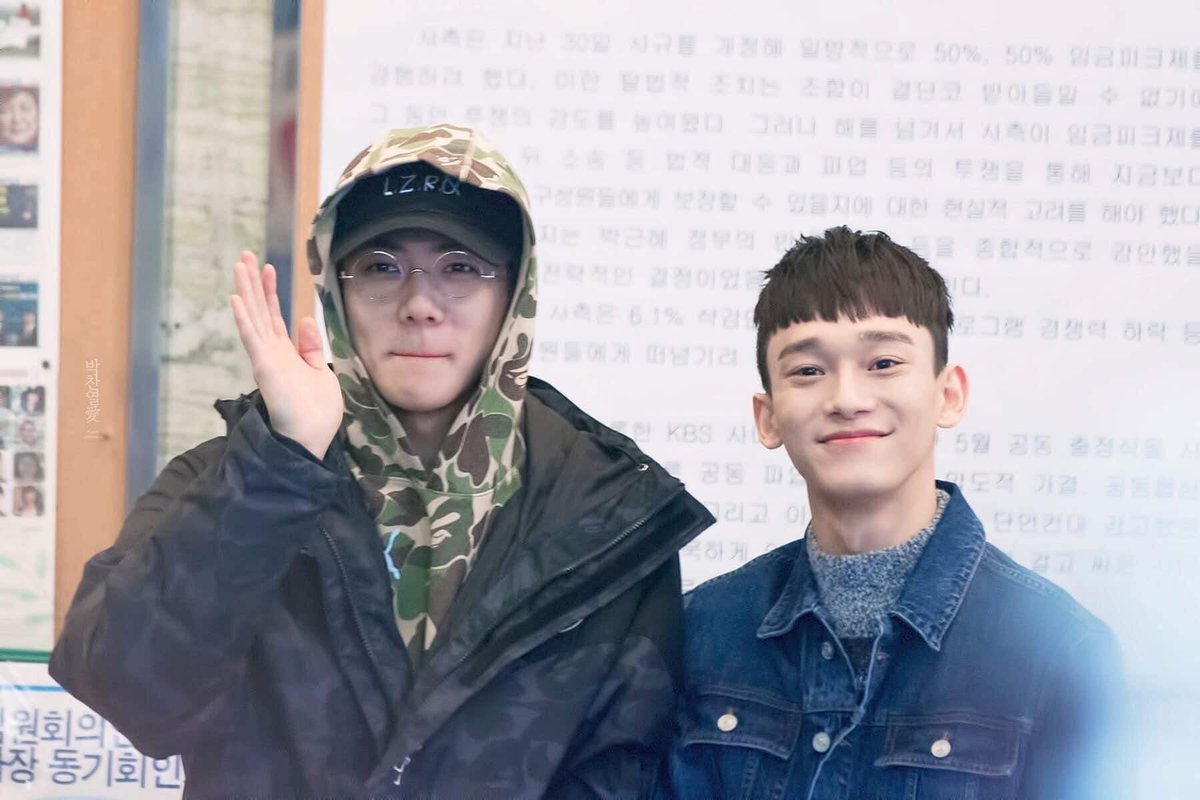 eleven congratulations to my bb for his 100M views!!! I binge-watch DOTS sometimes just to hear your voice sksksksks aaaand I found this cute sechen pic uwu babies  #EVERYTIME100M #순딩이들