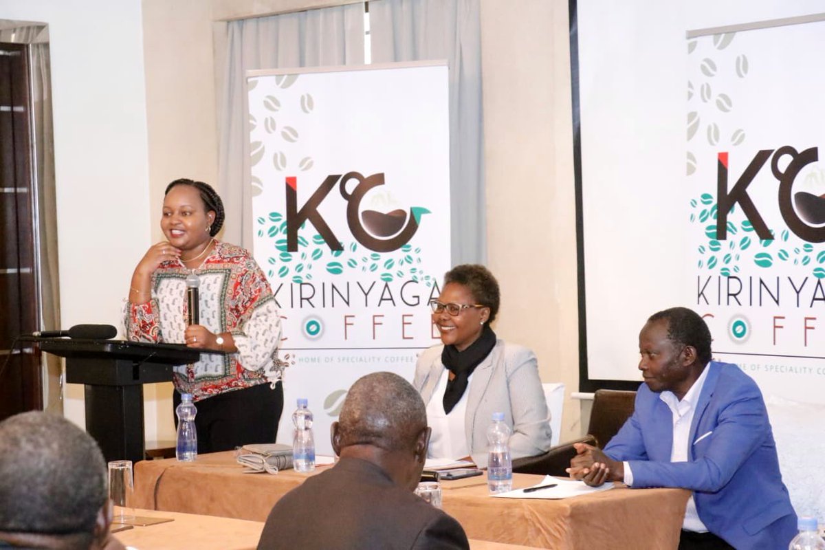 AnneWaiguru's tweet image. Spent this Saturday afternoon introducing &amp;amp; facilitating talks btwn 15 coffee Coops in Kirinyaga &amp;amp; SPG Group- interested in buying premium #KirinyagaCoffee. We deliberated on a proposed strategy to ensure farmers get consistent &amp;amp; best prices for their produce. #KirinyagaRising