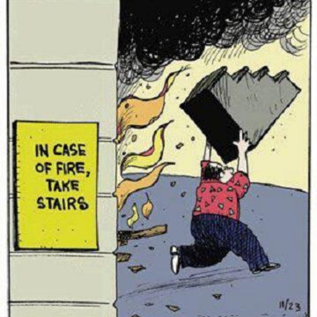 DeckRiteLLC's tweet photo. #DeckRite #FridayFun comic strip day. Have a blast this weekend. 🤓🏠 https://t.co/mMCRr24jNq