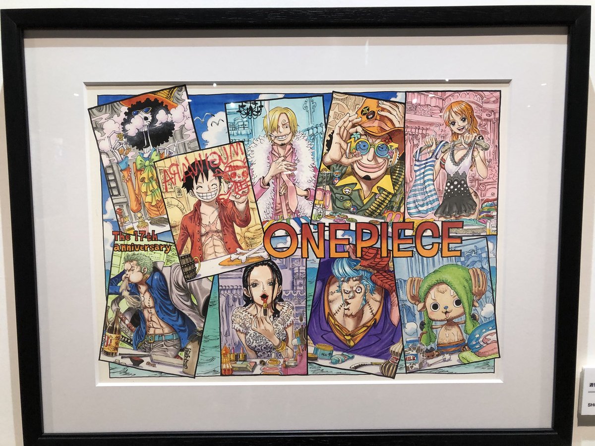 ラブハート ナミさんグッズ蒐集家 先日行ったhello One Pieceで展示されていたカラー原画 の中でも 個人的に特に好きな原画たち 複製原画で我慢致しますので 是非とも出してください ﾟ