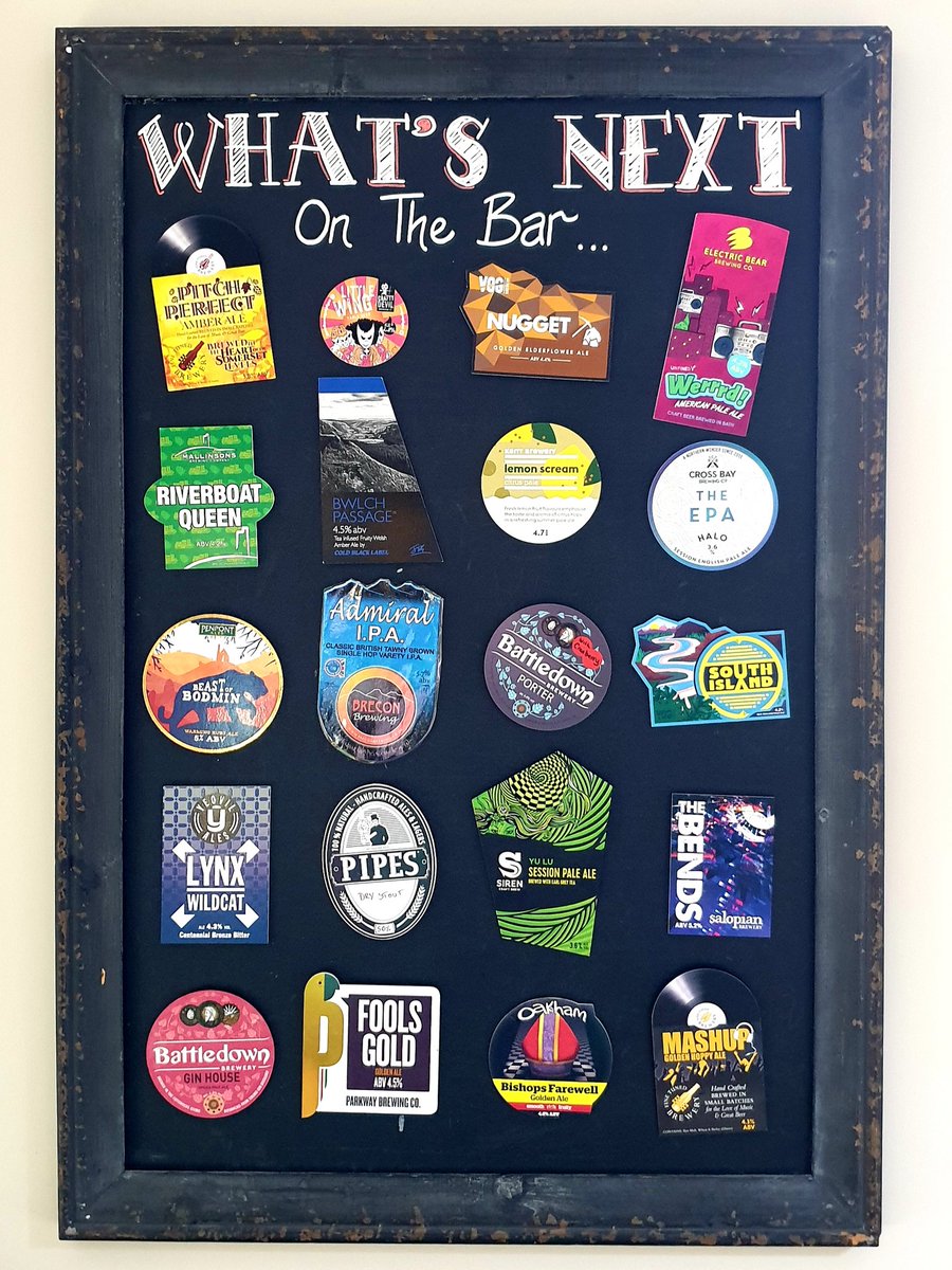 See anything you fancy on our What's Next board? #HaylsAles #WeLoveBeer #Cardiff
