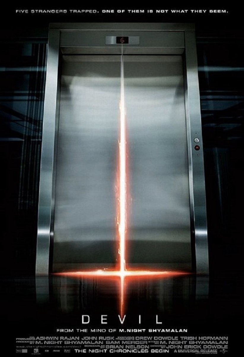 63. DEVIL (2010)5 strangers trapped in a lift and one of them’s devil?????? SAY NO MORE! Instant gold, instant entertainment. A ridiculous turn of the decade romp that ive always loved no matter what it’s naysayers might say. Don’t take it too seriously and have a good time