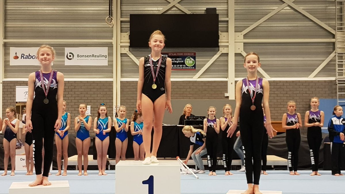 Dogbaak's tweet image. Uitslag eerste ronde:
Minke 4
Jitske 6
Maudi 8
Lise 15
Suus 17

Bente 5
Diede 20
Marit 24

Uitslag 2e ronde
Kim 2 
Elise 3
Carmen 5
Isis 6
Emme 8
Dewi 11

Elize 7