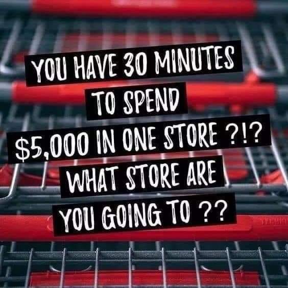 TBarneyLuther's tweet photo. How do #Entrepreneur/investor #mindset differs from the standard consumer mindset! If you had $5K to spend in a store in 30 minutes, but the end goal was to find a way to generate even more money with the products you bought, what would you buy? How would you implement your plan? https://t.co/nhoPJbhYmn