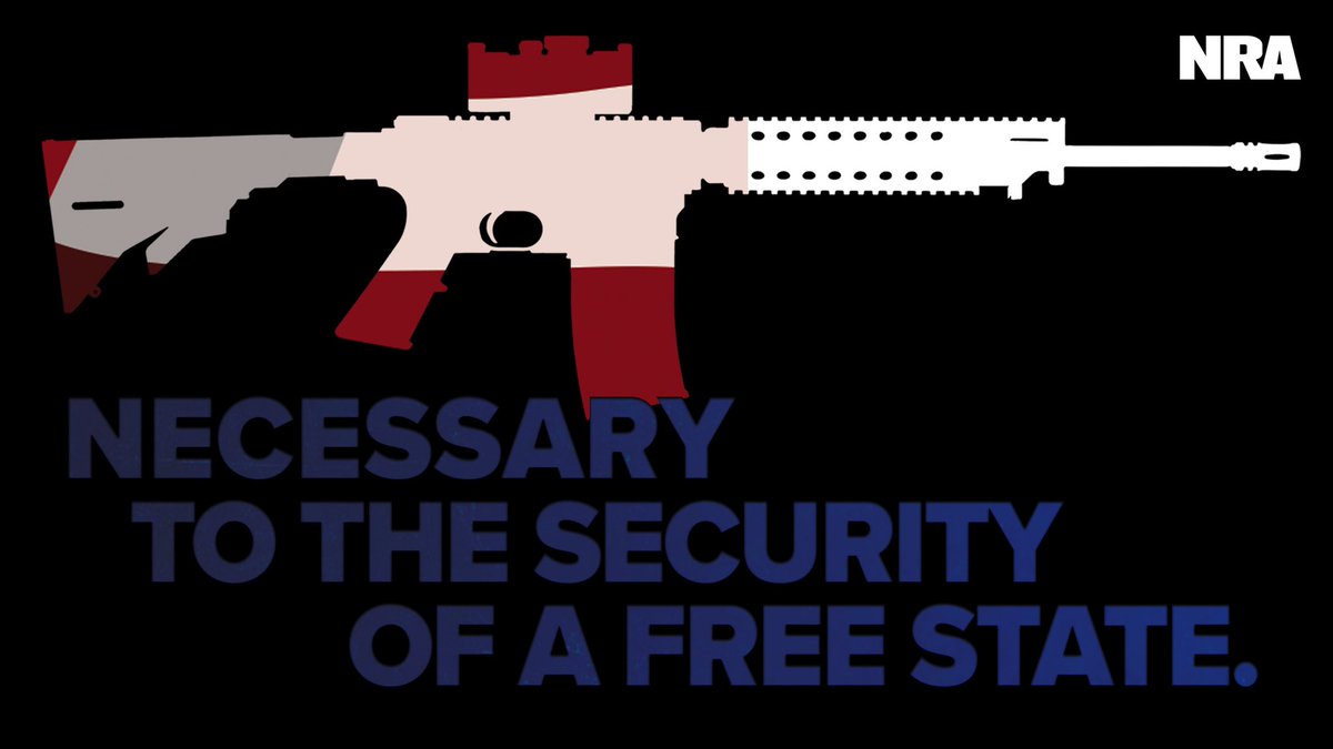 NRA's tweet photo. Shall not be infringed. 🇺🇸 https://t.co/GBJeBC5Ied