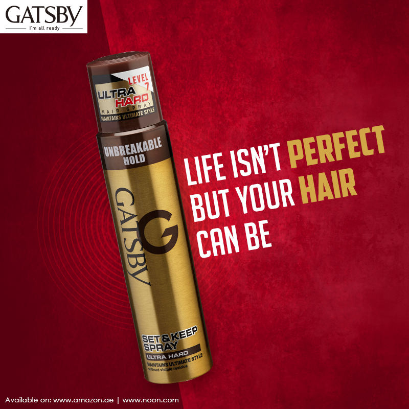 GatsbyMea's tweet photo. For an Ultimate Style with Unbreakable Hold.
Fix your style with Gatsby Set &amp; Keep Spray
Ultra Hard and achieve Perfect Hair.

Shop now on
https://t.co/H1vWMN1WuP or at https://t.co/chPg5QIrtA

#Gatsby #GatsbyStyle #GatsbyMovingRubber #GatsbyMea #GatsbyHairstyle https://t.co/o90rhoRQnH