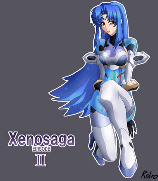 Rolro ゼノサーガエピソード2の Kos Mos ゼノサーガ Xenosaga 過去絵