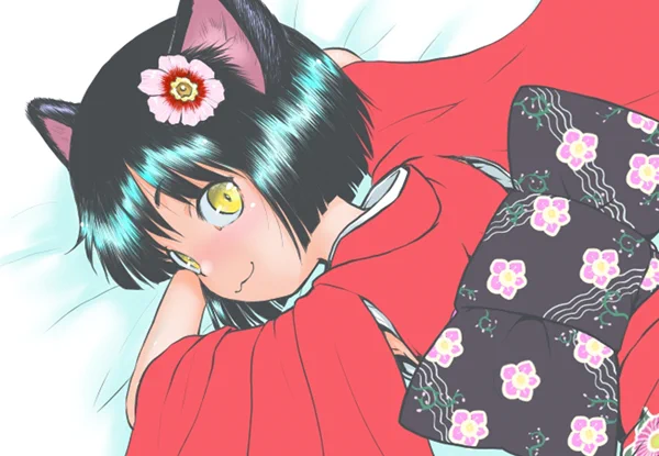 部分的ですがこちらにもぺたり。たいがい遅くなりましたが年賀絵。今年もよろしくお願い申し上げます。 