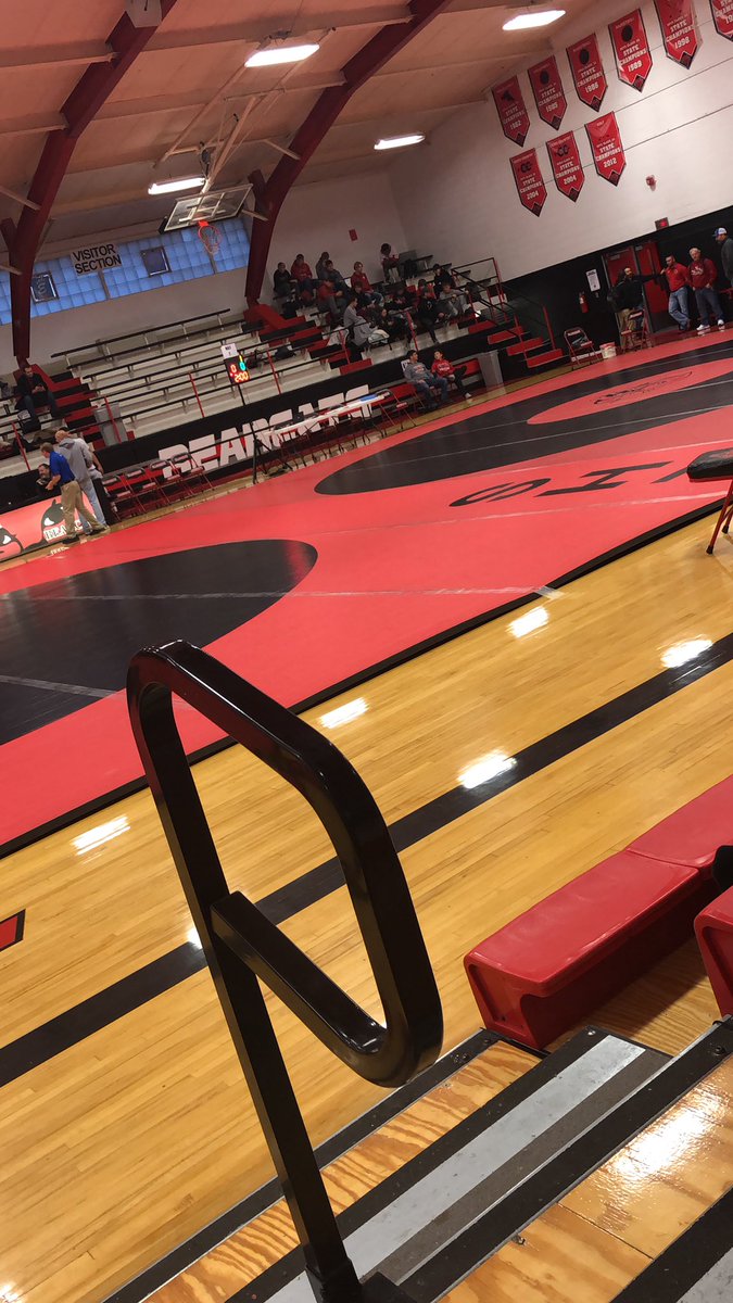 Wrestling today in Ellsworth.