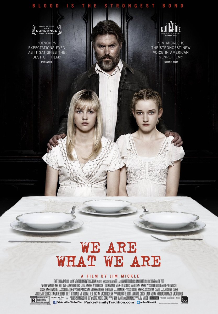 53. We Are What We Are (2013)A dark and compelling tale of a secretive family that follow old family traditions and rituals and find their way of life threatened by the death of their matriarch and a torrential downpour. Traumatic and harrowing remake of the Spanish original