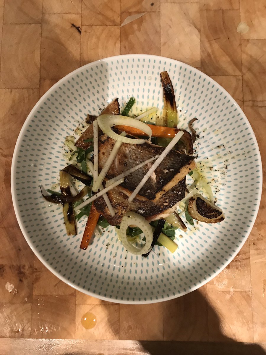 Some times at taste creators we simple hit a farmers market and cook just to get inspiration of flavours. Partridge and quince and sea bass with root vegetables. Check out our web site for what we can develop for you.