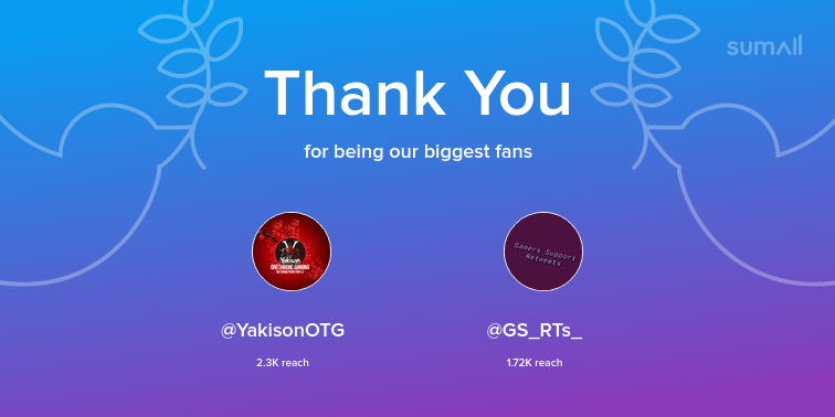 LearnGrowKidsTV's tweet photo. Our biggest fans this week: YakisonOTG, GS_RTs_. Thank you! via https://t.co/0a16DiNGih https://t.co/ar7M7s3O6H