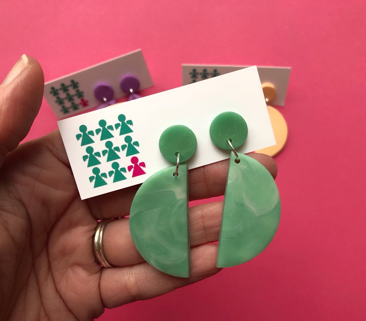 Nine9Angels's tweet image. It’s @FADDundee day 11, new shapes probably inspired by this morning’s never ending geometry study 🙈#fadd2020