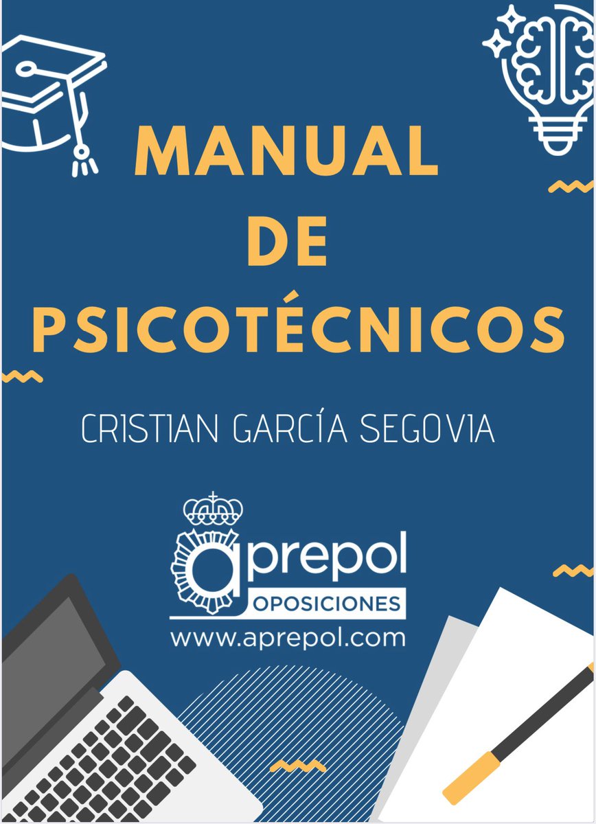 Aprepol's tweet photo. Después del biodata, seguimos trabajando. En breve, disponible primer tomo de nuestro nuevo manual de ejercicios de psicotécnicos, herramienta fundamental para conseguir tu objetivo. #aprepol #aprepoloposiciones #cnp #cnp2019 #psicotecnicos #biodata #policianacional https://t.co/2oBYEJWlw9