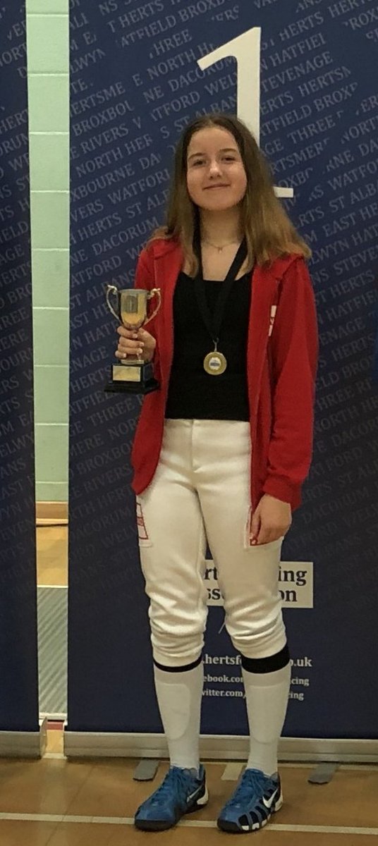 🥇Congratulations to Maddie who became U14 County Champion. Great start to an exciting 2020 as she heads to Paris at the end of the month as part of the England squad.