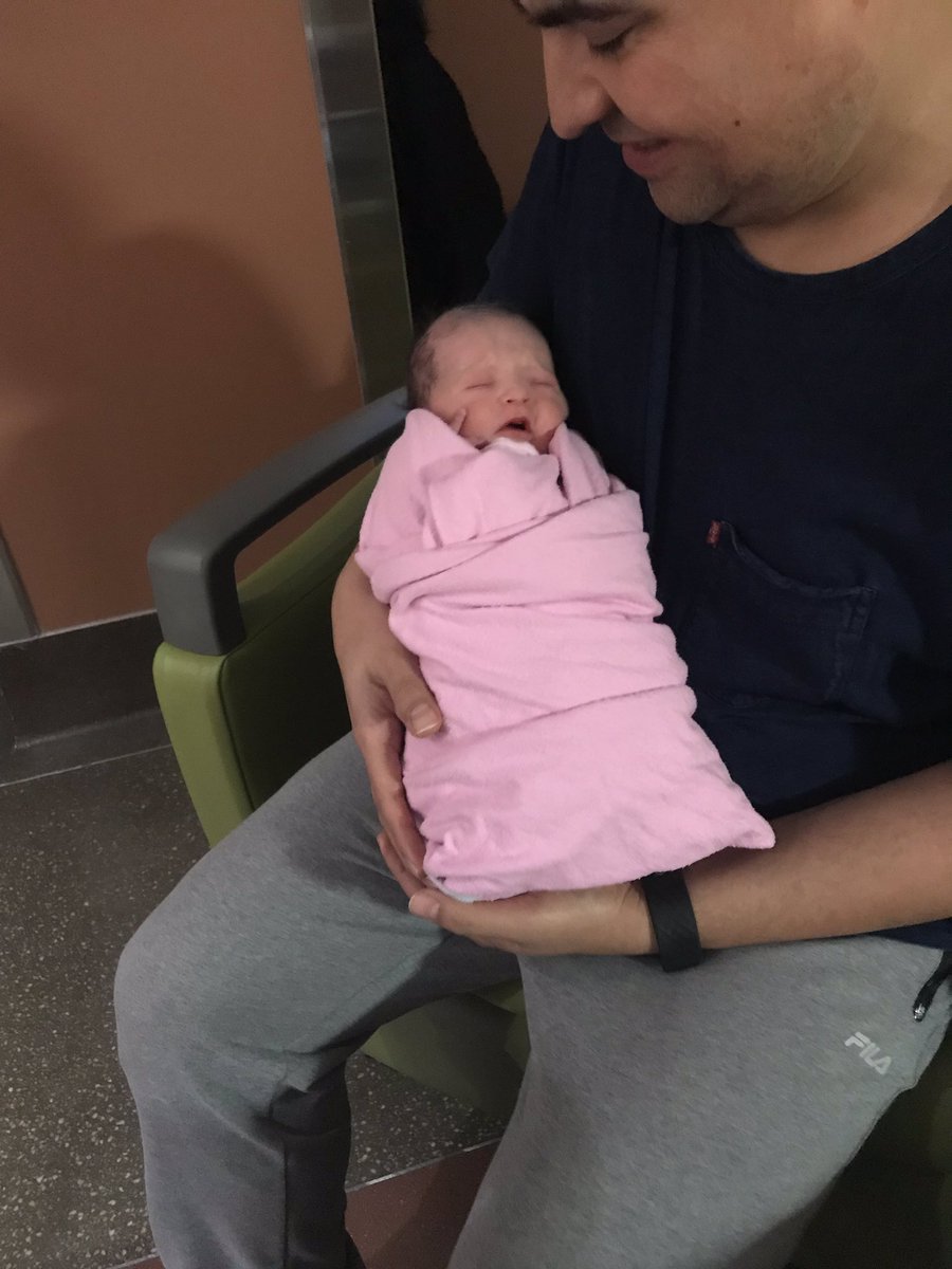 alex7apia's tweet photo. The world just got 5lbs 7oz heavier. I want to introduce Marlowe Josephine Tapia born on Jan 11 at 7:48am. Mom and baby are doing great. #bestyearever #blessed #CanAmerican #MJ ๐จ๐ฆ๐บ๐ธ๐๐ผ๐จโ๐ฉโ๐ง๐ผ๐ผ https://t.co/NMH7Mx1EQh