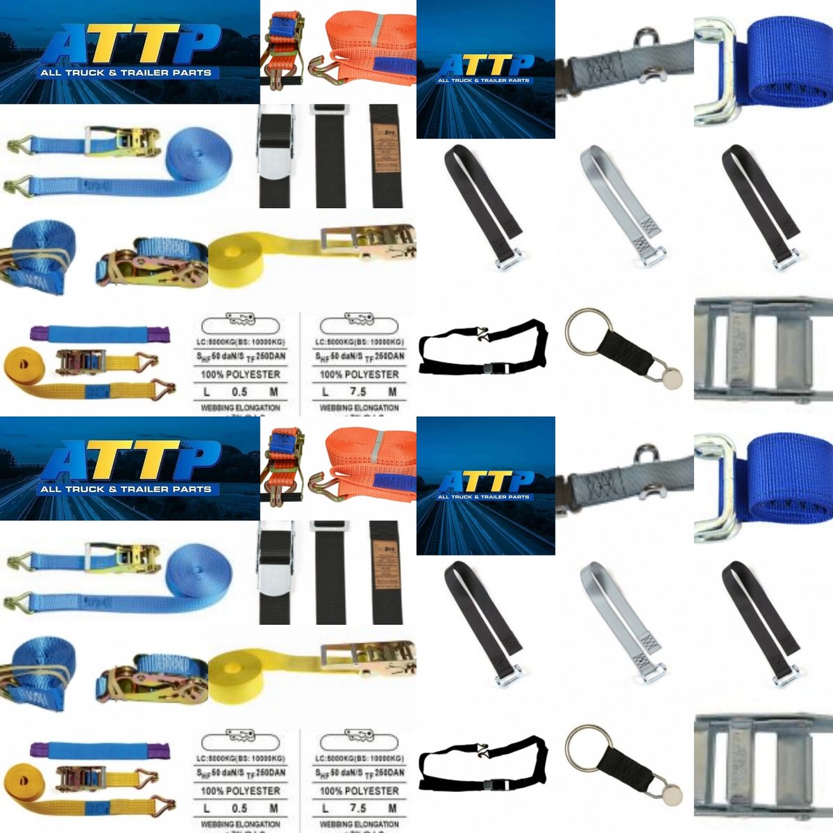 acppartsltd's tweet image. l
Here at ATTP we carry an extensive range of #Curtain, #LoadSecuring Straps and Accessories...

Within our extensive load securing range we offer #LoadBinders #LoadBindingChains #GrabHooks #SlingHooks for those most robust jobs...

Click on our link..
alltrucktrailerpartsuk.co.uk/432-misc-body-…