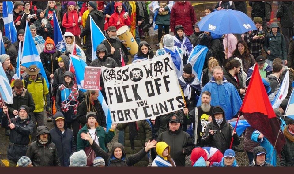 macnahgalla's tweet photo. The March led by @HumzaYousaf the Scottish Justice Minister and as supported by the First Minister of Scotland @NicolaSturgeon ....... https://t.co/Ij80UUmO5v