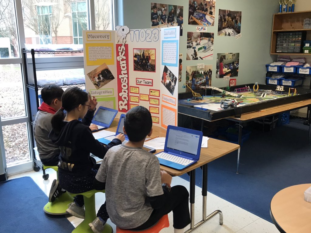 PennywellSTEM's tweet photo. Robosharks are ready for Super Regionals!!! @ShakeragElem #Robotics #FLL @firstlegoleague https://t.co/CHrZQvvGUz