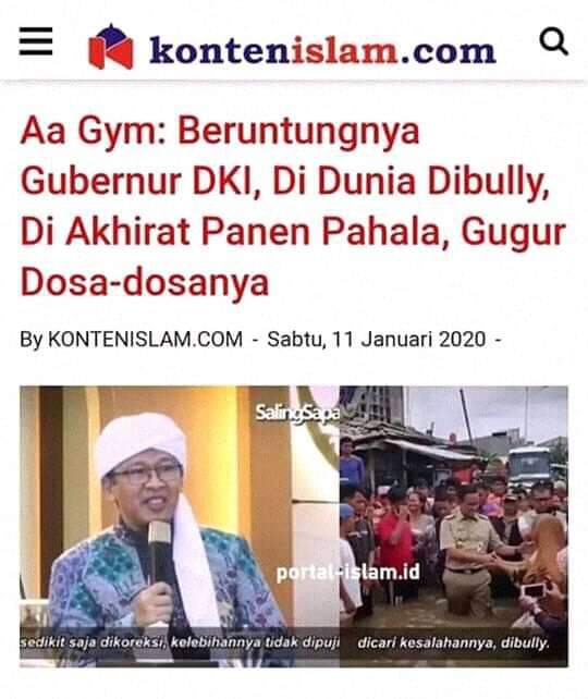 profrotigulung's tweet photo. Sejak kapan aa @aagym tau kalau @aniesbaswedan panen pahala di akhirat dan gugur dosa - dosanya ya?🤔

Prof benar2 kaget deh, Aa Gym  sudah kayak Allah SWT saja sehingga bisa menentukan kalau gubernur DKI akan beruntung di akhirat. Emang aa yg menentukan ya?😁 https://t.co/zLwlvFkXBU