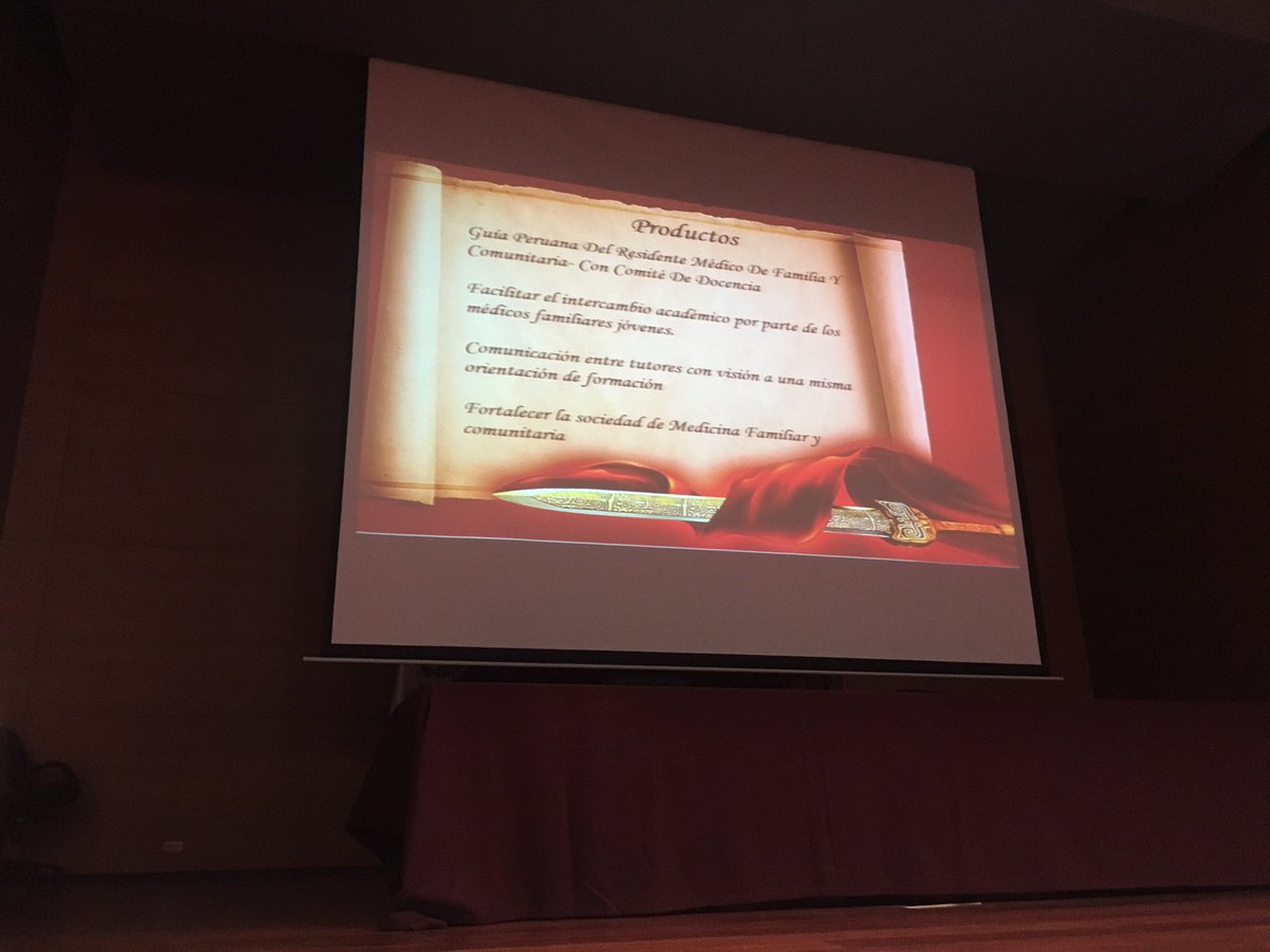 Sopemfyc1's tweet photo. I Jornada de residentes y tutores de medicina familiar y comunitaria #expansionmfycperu https://t.co/BhRU3I8mgA