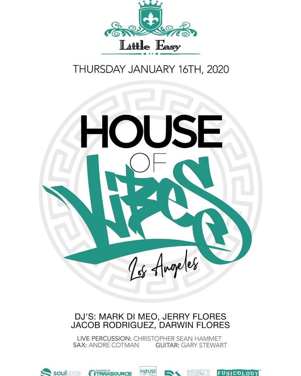 Los Angeles next week! #houseofvibes