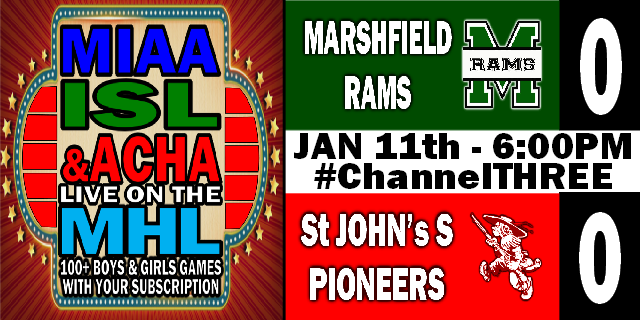 alwaysonlive_'s tweet photo. Second of 3 Games on our slate today - @SJSHockey travels to @MHSHockey1 Live at 5PM on #ChannelTHREE with @fumbles3575 & @BConn63 on the call @mhigo66
@In_The_Slot @seriovideo @JakeTLevin @CoachHallChirps @MCathletics1 @Matt47554980 #hockeylife #icehockey #hockey https://t.co/lKsV2XqZRE
