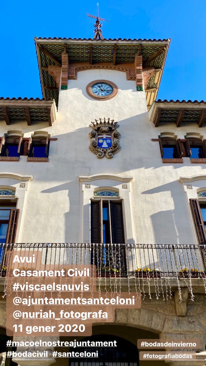 NuriaHFotografa's tweet photo. Avui, Casament Civil 💛✨📸
a pobles bonics #viscaelsnuvis
#casamentscivils #bodasciviles #fotografiadebodas #naturalweddings #bodas2020 #hellonuriah #nuriahfotografa #ajuntamentsbonics #santceloni #vivalosnovios #quesebesen #love #bodas #weddingtime https://t.co/VLnXvDafKE