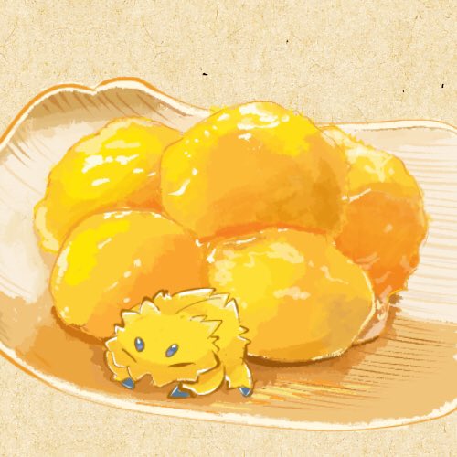 ルカリオ 「ポケ飯テロ 」|だしまきごりらのイラスト