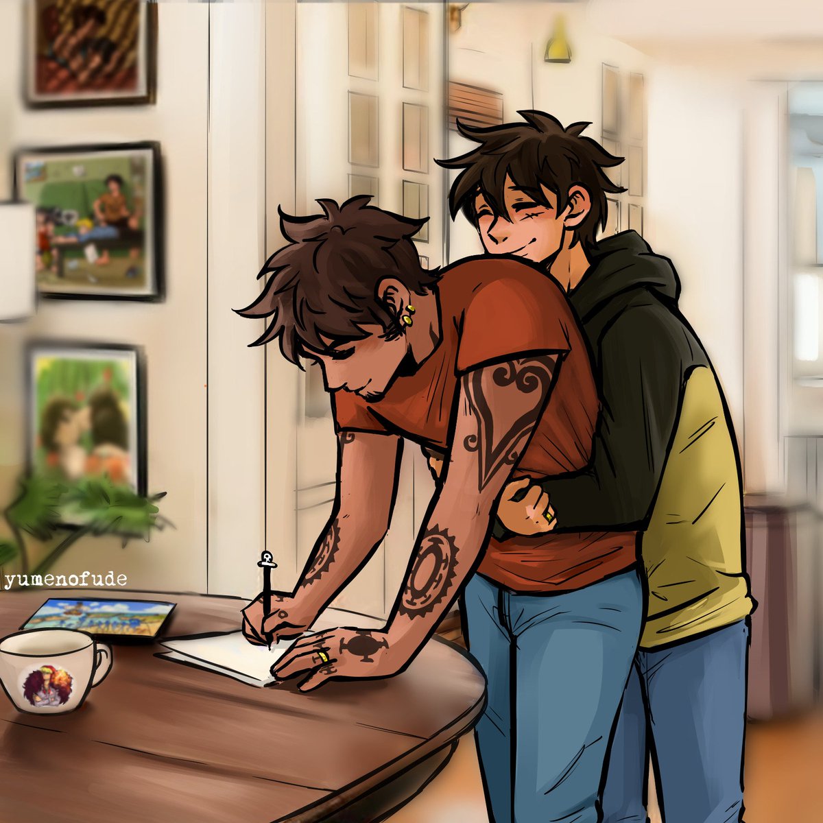 Yumenomu's tweet photo. Lawlu artworks for 1100+ followers on instagram 💕

#lawlu #lulaw #onepiece #monkeydluffy #trafalgarlaw #nsfw https://t.co/Ehpe0SgEgy