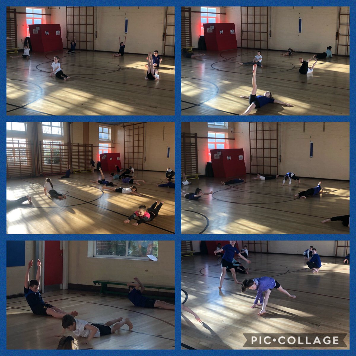 Year6BC's tweet image. Great tension and control shown in gymnastics #6LD