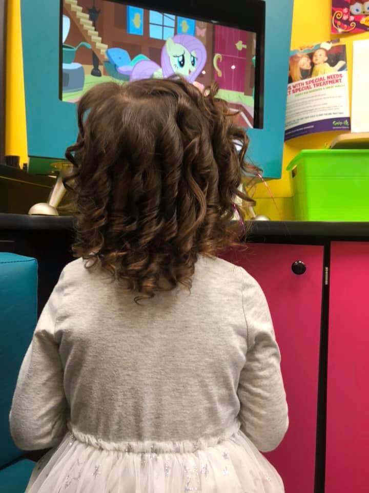 SnipitsAvon's tweet photo. Lots of Curls for this little beauty. 
Party up-do by Miss Cassie. #snipitsavon https://t.co/jHm1cy3CrS