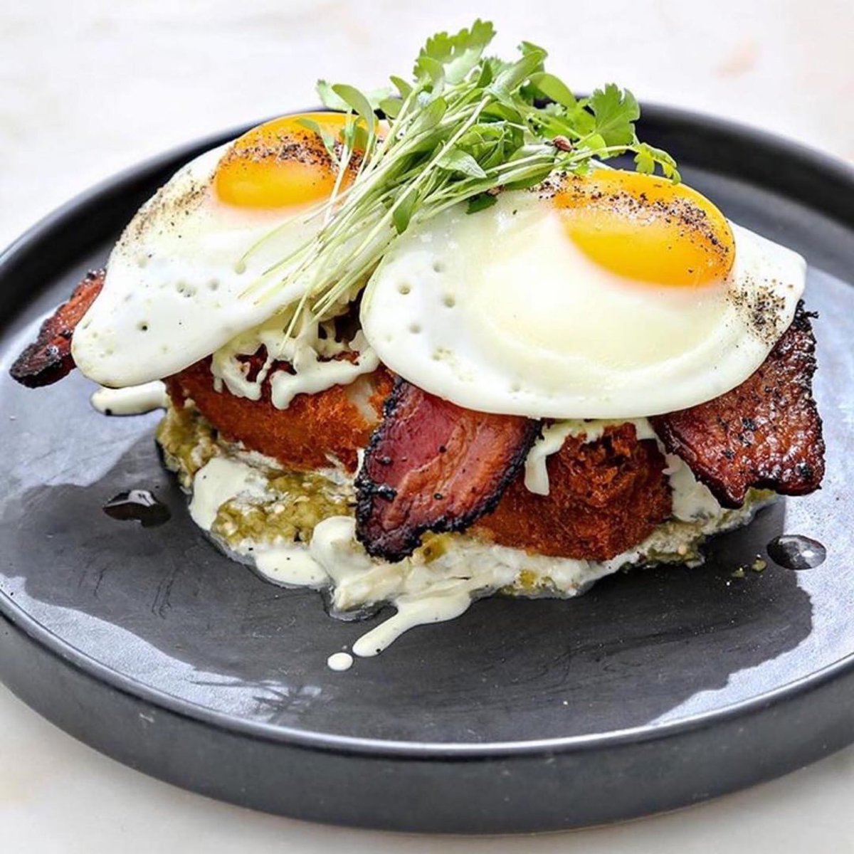 The great thing about a rainy Saturday —you can brunch and then go back to bed 😍 #noguilt #brunch #rainyday #welcome  <a href="/LeMeridienIndy/">Le Meridien Indy</a>