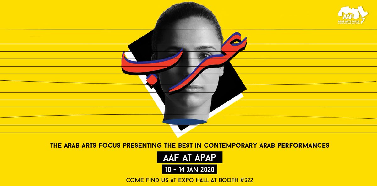 ArabArtsFocus's tweet photo. Come Find us at Expo Hall @APAP365 today! 
Booth #322 Rhinelander 

#APAPNYC #apap2020 #AAFinNYC https://t.co/9EbJWJVJBn