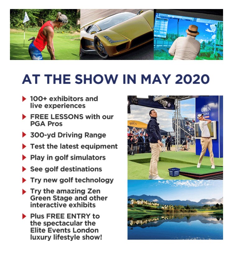 britishgolfshow's tweet photo. Tickets now on sale for British Golf Show 2020!

Follow the link https://t.co/jvI2S82RoU to get your ticket now! 

#britishgolfshow #golfshow #golfevent #golf #ukgolf #golfers #britishgolf https://t.co/Zkfw1jun8m