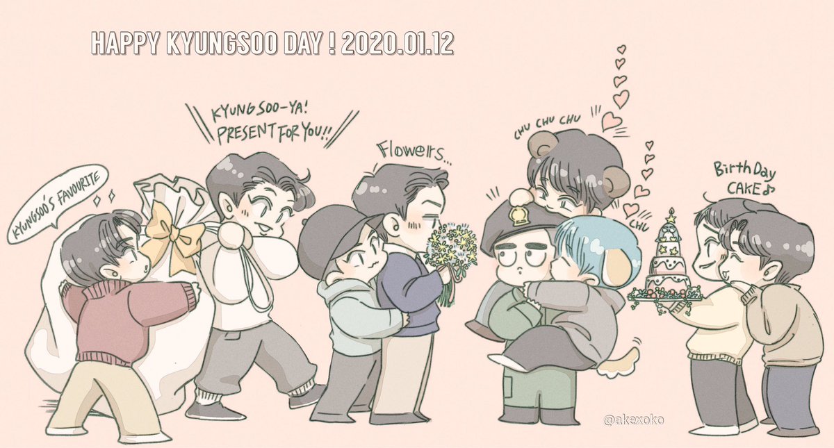 akexoko's tweet photo. ぎょんちゃんお誕生日おめでとう！
#HappyKyungsooDay
#All_I_DO_is_wait
#경수야생일축하해
#HappyDOday https://t.co/b6x6NpH3gV