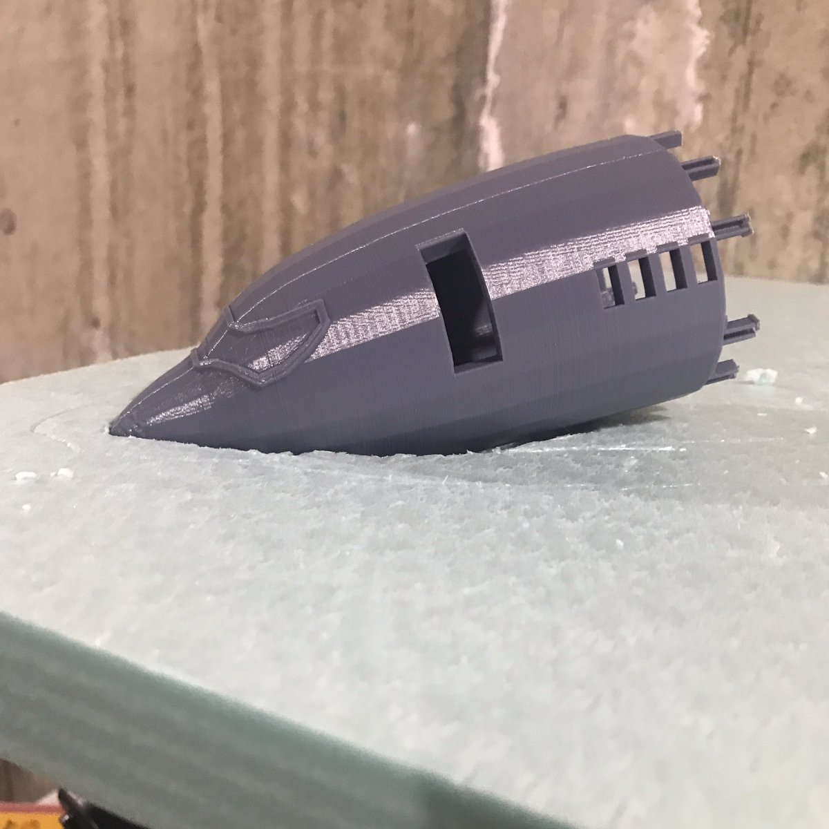 DND_3D's tweet photo. Working on a crash site #diorama for #outbreakundead mixing #styrofoam  and #3dprinting! Happy with the results so far! #crafting #gaming #tabletopgames #tabletopgaming #3Dprinted https://t.co/9SgXQezh2z