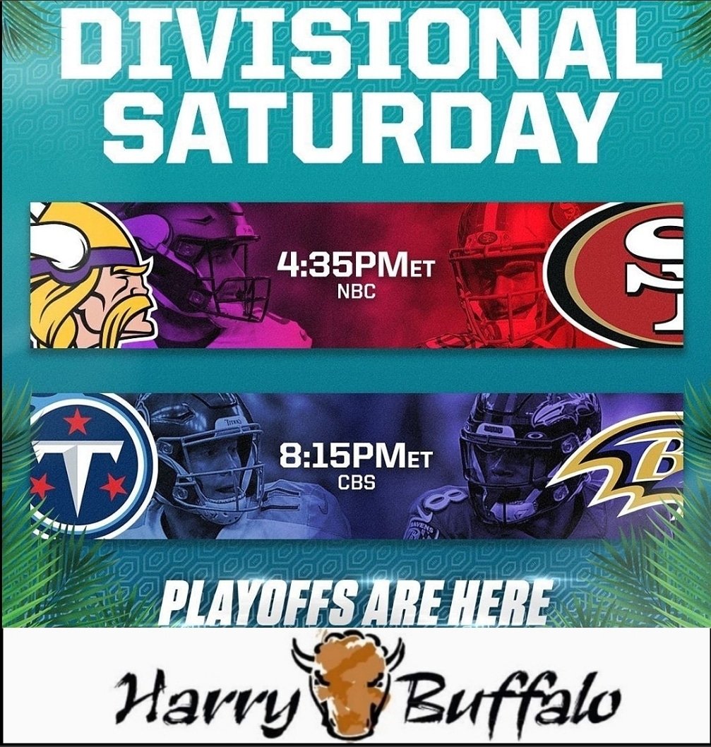 Your Home For The NFL Playoffs! #GetToTheBuff