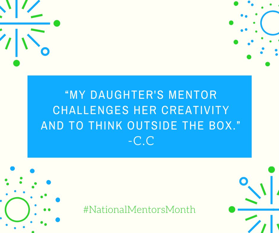 #NationalMentorsMonth