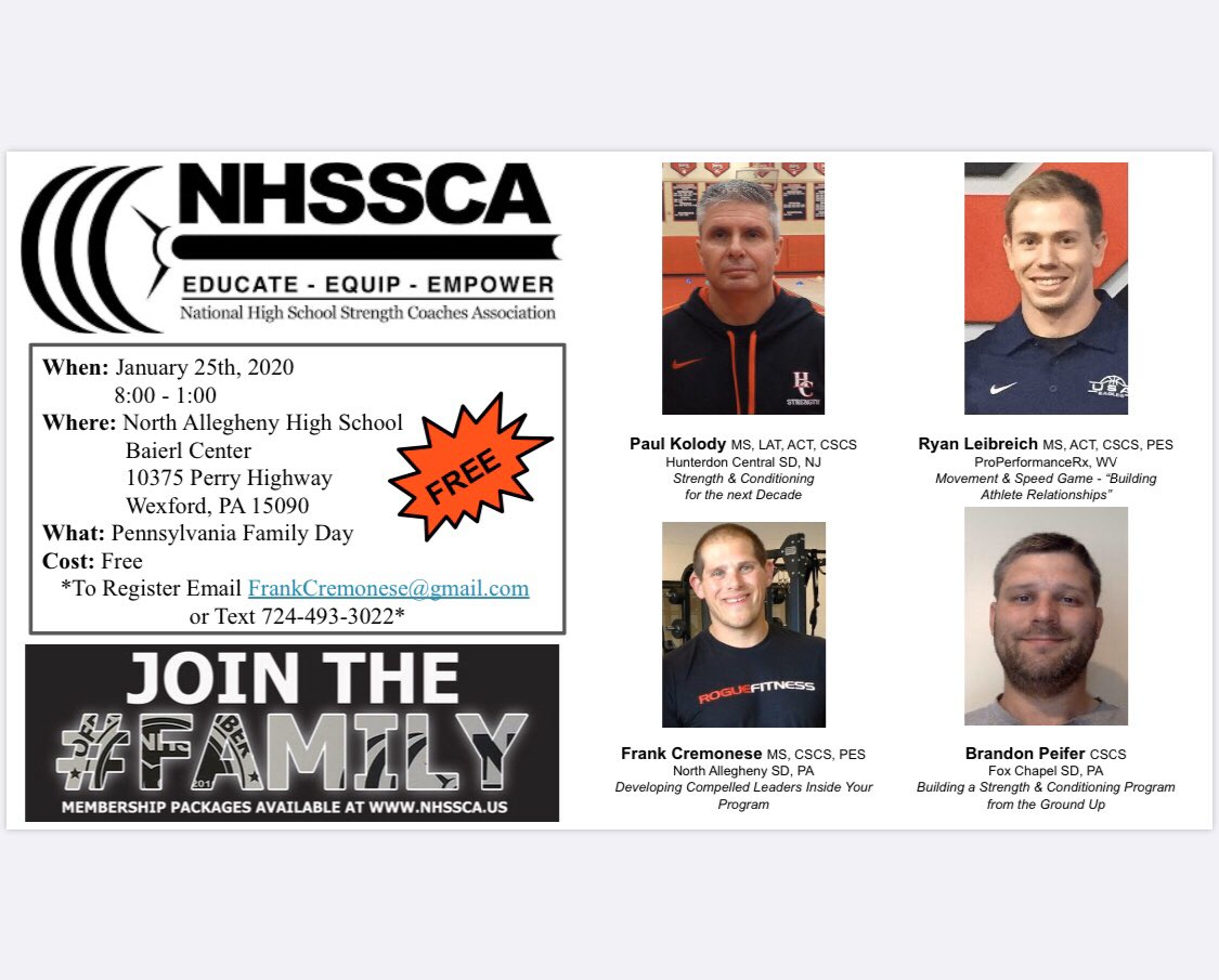Two week countdown!!!! Can’t wait for #family day <a href="/NATigerAthletic/">NATigers</a> with the <a href="/NHSSCA/">NHSSCA</a> <a href="/HCSportsPerform/">HCSports Performance</a> <a href="/ProPerformRX/">Pro Performance RX</a> <a href="/FCIronDen1/">FCIronDen</a>. Contact me if your interested... can’t beat the price... FREE!!!!!