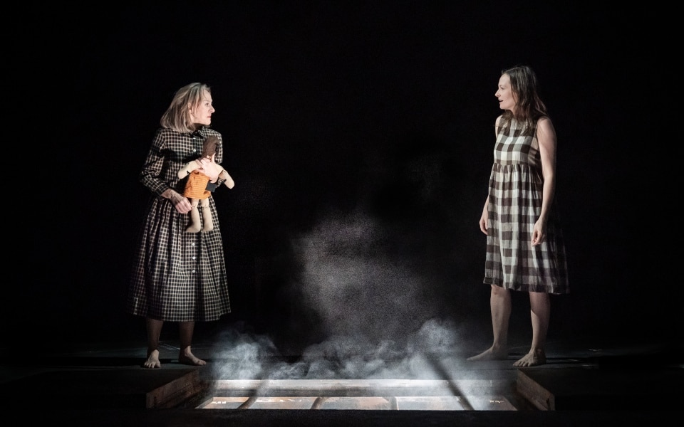 RevWhoGuest's tweet photo. Another terrific #NTPlatform with #NiamhCusack & #CatherineMcCormack discussing the enthralling new production of #MyBrilliantFriend @NationalTheatre Two great actors in very fine form. https://t.co/oFHVTif9Cr