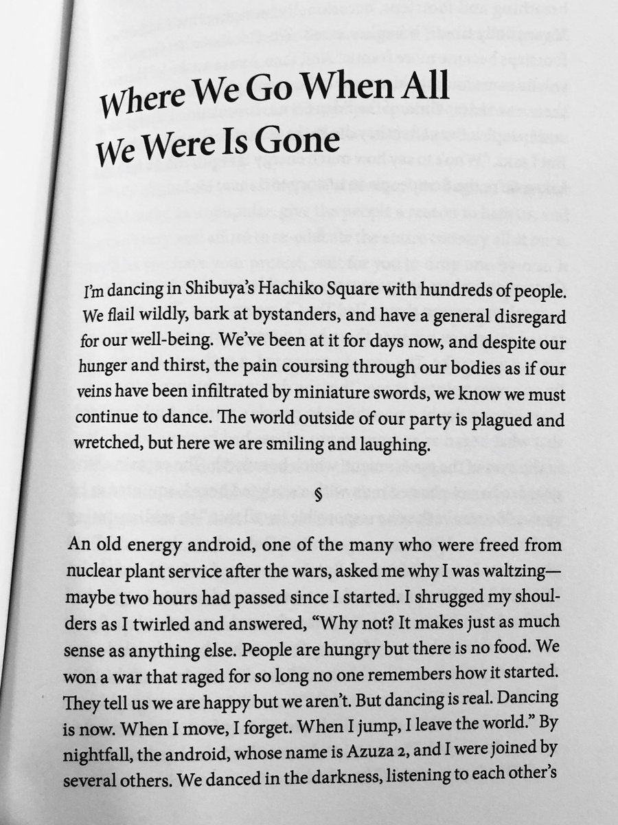 1/11/2020: "Where We Go When All We Were is Gone" by  @SequoiaN, the title story of his collection from  @BlackLawrence. Available online at  @GreenMtnsReview:  http://greenmountainsreview.com/where-we-go-when-all-we-were-is-gone/