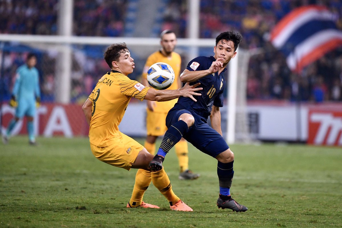 itimjim's tweet photo. จบเกม ไทยแพ้ออสเตรเลีย 1-2 #THAAUS #AFCU23
วนลูปเรื่อยไป เล่นดี นัดต่อมา เล่นแย่ จริงๆ ออสเตรเลียไม่ได้เก่งกว่าเราเลย แต่เขาจบคมกว่า แก้เพรสเก่ง ซึ่งเราต้องปรับปรุง
#บอลไทย #ช้างศึก #ทีมชาติไทย https://t.co/yY7nt2UG64