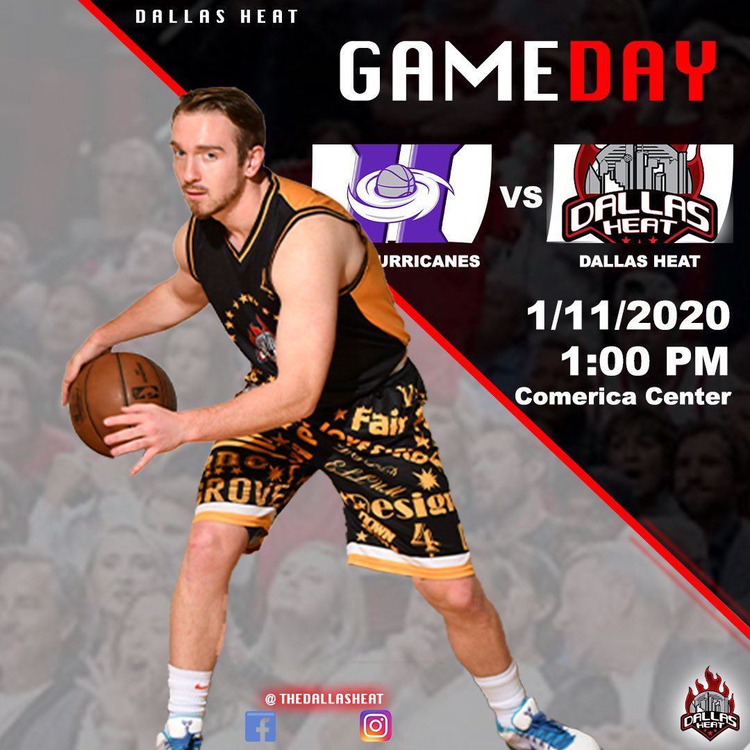 theDallasHeat's tweet photo. 🔥Comerica Center Double header 🔥  1pm  vs BatonRouge Hurricanes  7:00pm 
@texaslegends vs Santa Cruz Warriors

LETS GO HEAT!
.
 #DalHeatup #Dallasheat #Frisco #Gameday #GrandPrairie #Arlington #TexasLegends #Heatexposuregames #Mansfield https://t.co/GozBy6J184