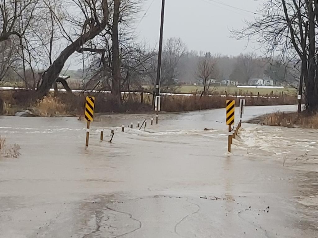 Please stay clear of streams and and rivers as flows are increasing rapidly due to the amount of rain 
Stay safe
