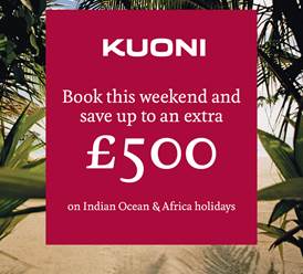 KuoniJLSoton's tweet photo. Book this weekend and you could save an additional £500 off an Indian Ocean or Africa holiday - including offers in the Kuoni Sale!

Book an appointment with us this weekend on 02381242230 https://t.co/vAFhFKeAuP