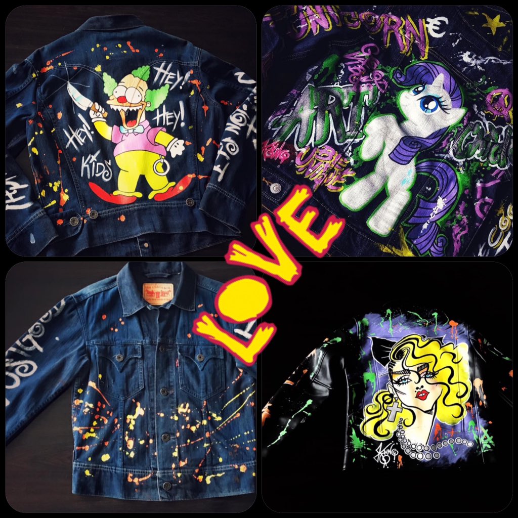 SOKAbrand's tweet photo. #graffitiart #GraffArt #jacket #myjacket #uniquedesign #handmade #graffiti https://t.co/C2s7nT1EJU