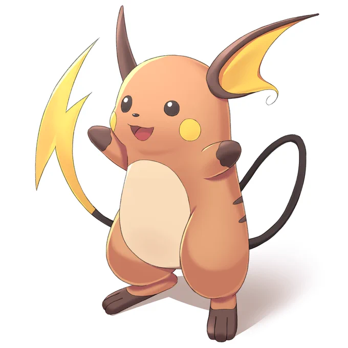 子年なのでライチュウ描いた 