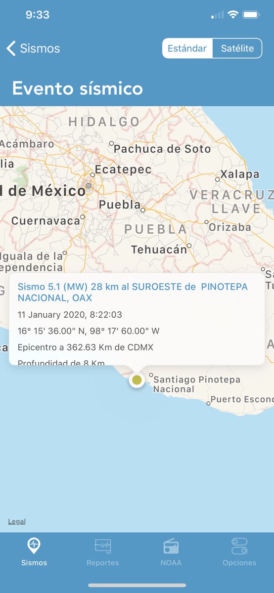 joelcoronadop's tweet photo. @RuthSalazarO Si hubo sismo de 5.1 a las 8:22 en Pinotepa Nacional. https://t.co/zAKz2NP3ul